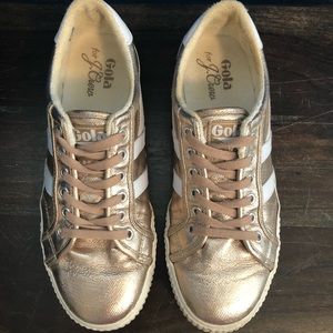 Gola for J Crew, rose gold size 10